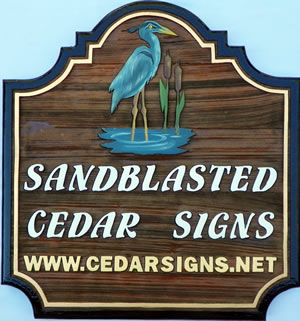 Cedar Signs